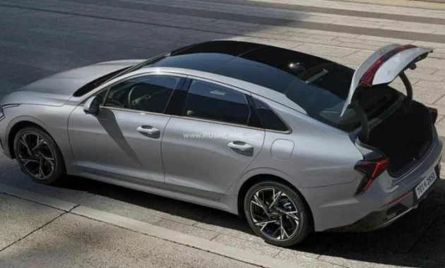 Kia K5 Facelift Terungkap, Ditenagai Mesin Hybrid Premium
