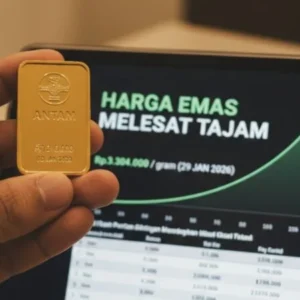 Kilau Emas Antam Kembali Lagi, Melesat Rp30 Ribu di Awal Pekan