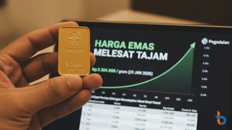Kilau Emas Antam Kembali Lagi, Melesat Rp30 Ribu di Awal Pekan