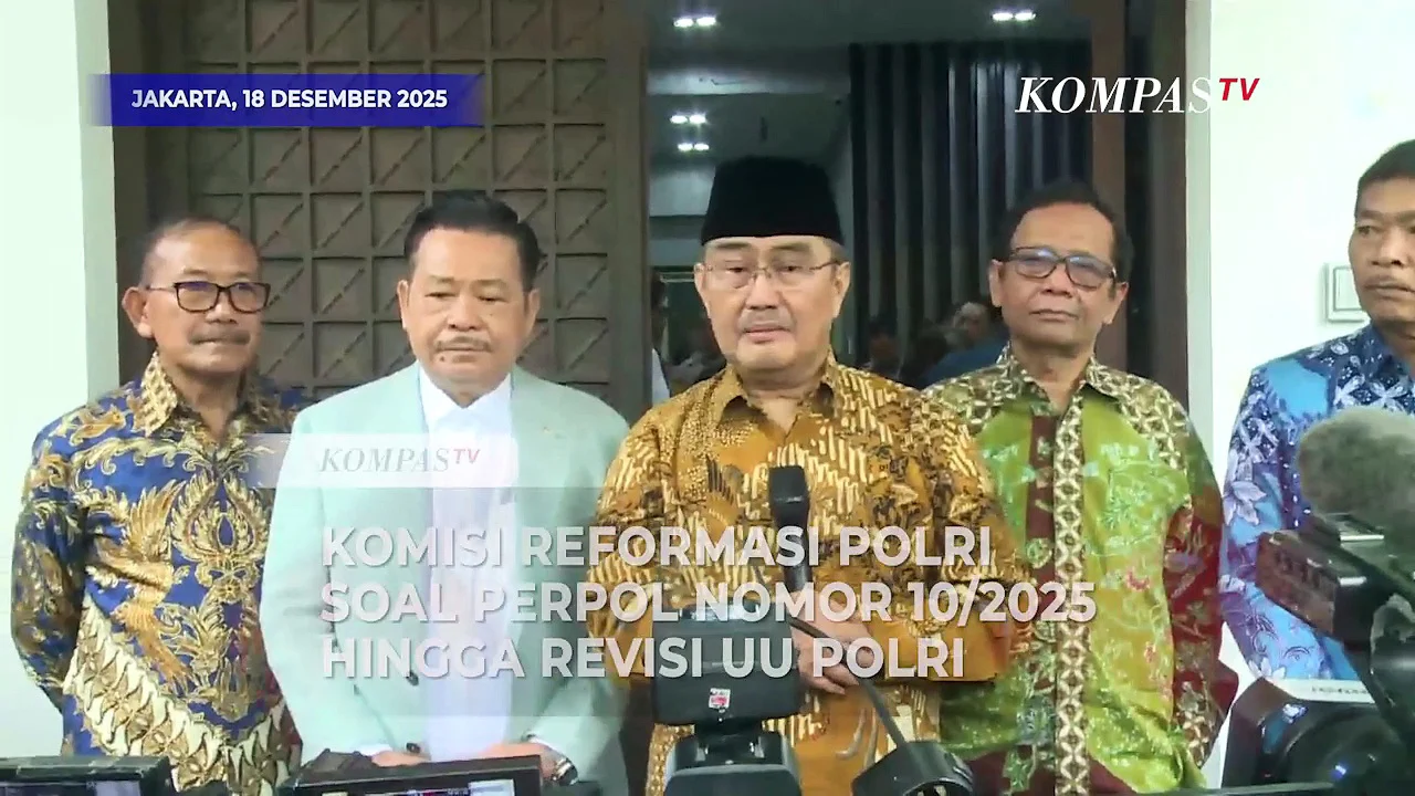 Komisi Reformasi Usulkan Penghapusan Kuota Khusus Rekrutmen Polri