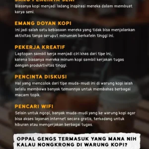 Kopi Bukan Sekadar Minuman, Melainkan Pengalaman Gaya Hidup Anak Muda