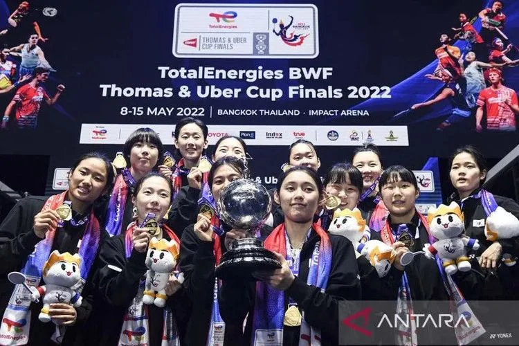 Korea Selatan Tegaskan Dominasi dengan Juara Uber Cup