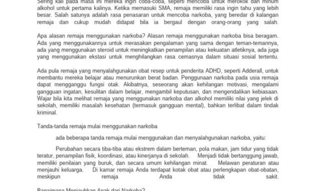 KPAI: Teman Sebaya Pengaruhi Anak Rentan Terjerumus Jaringan Narkoba