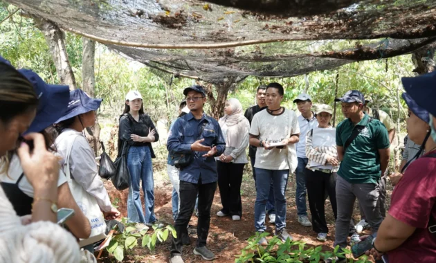 Kunjungi Kebun Kita Malaysia, Mahasiswa Biologi ITS Selami Pertanian Berkelanjutan Berbasis Zero Waste