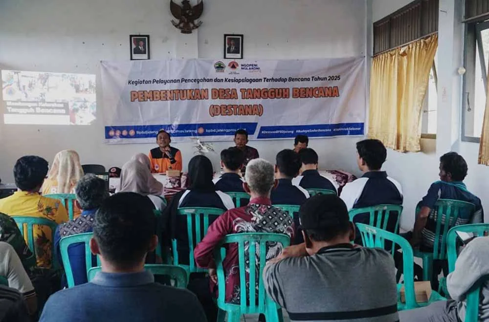 Kurangi Risiko Bencana dari Kelurahan