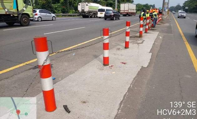 Lalu Lintas Normal, Contraflow KM 55‑KM 65 Arah Cikatama Dihentikan