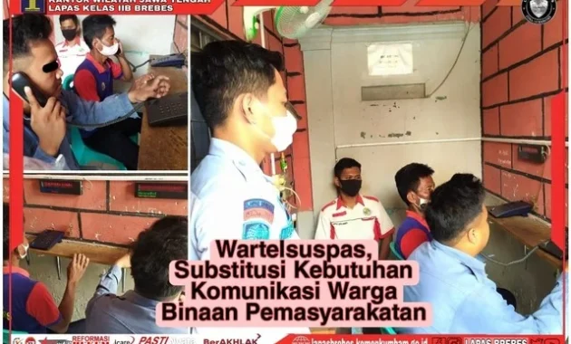 Layanan Wartelsuspas Mempermudah Akses Warga Binaan di Lapas Kelas I Surabaya Layanan Wartelsuspas Mempermudah Akses Warga Binaan di Lapas Kelas I Surabaya
