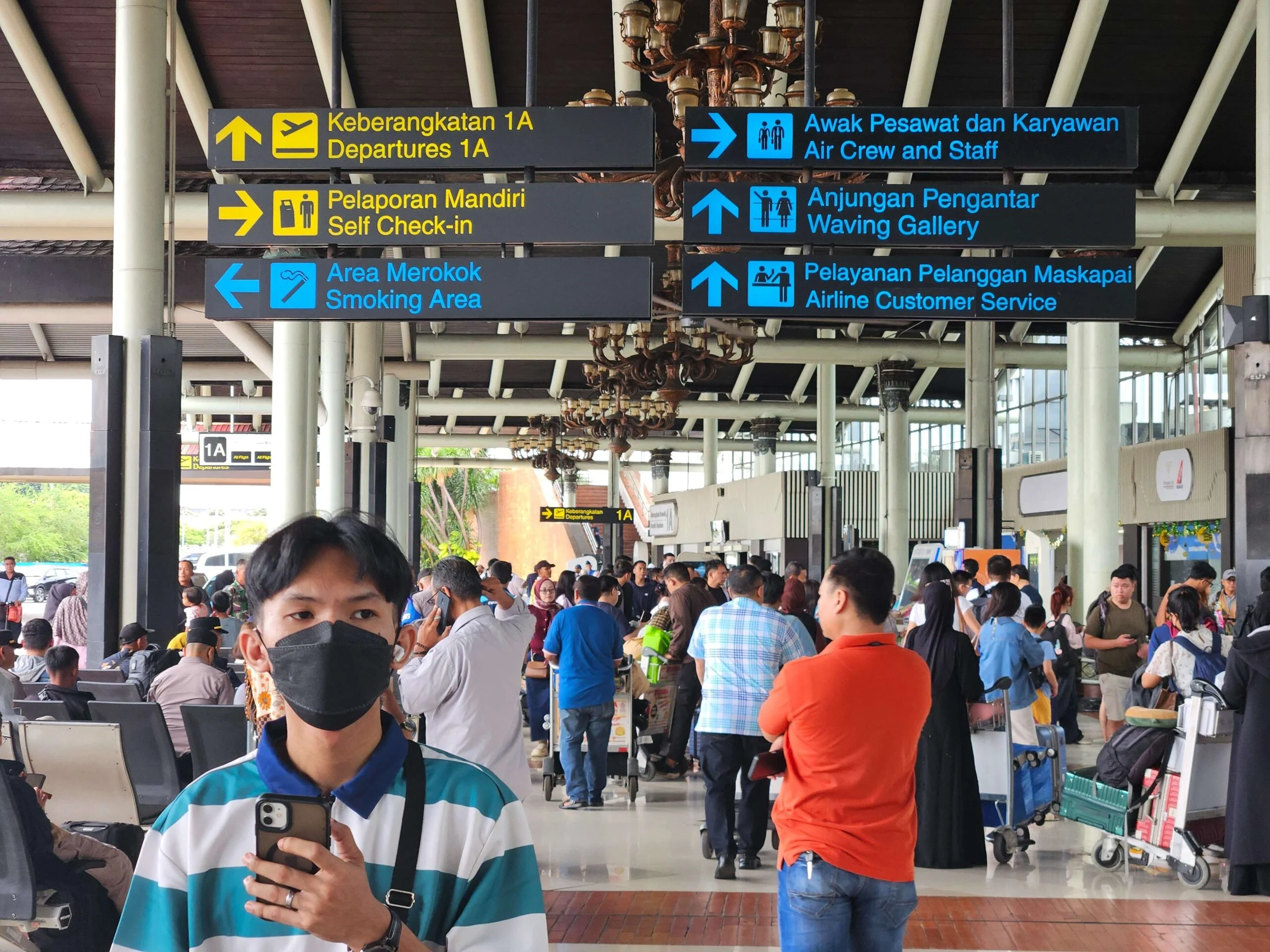 Libur Panjang Kenaikan Yesus Kristus, 131 Ribu Penumpang Padati Bandara Soekarno-Hatta