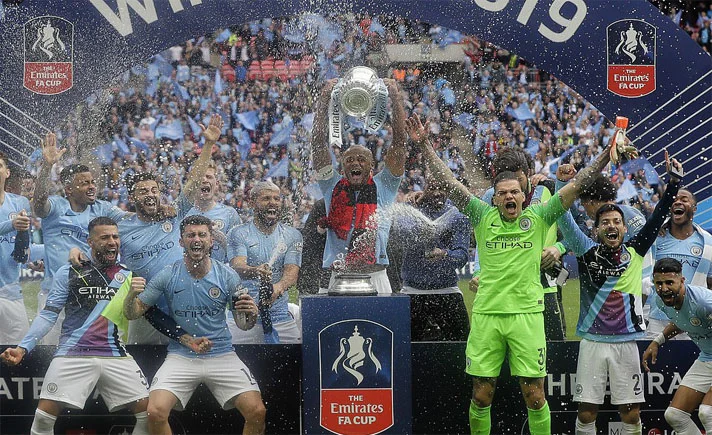 Manchester City Raih Gelar Juara Piala FA Usai Kalahkan Chelsea 1-0