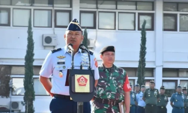 Marsma TNI Erwin Sugiandi Resmi Menjabat Sebagai Pangkodau I