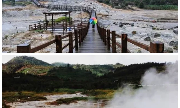 Melihat Keunikan Kawah Sikidang yang Menyimpan Kisah Legenda