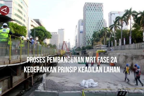 Menhub Tekankan Pentingnya Kualitas Konstruksi pada Pembangunan MRT Fase 2A