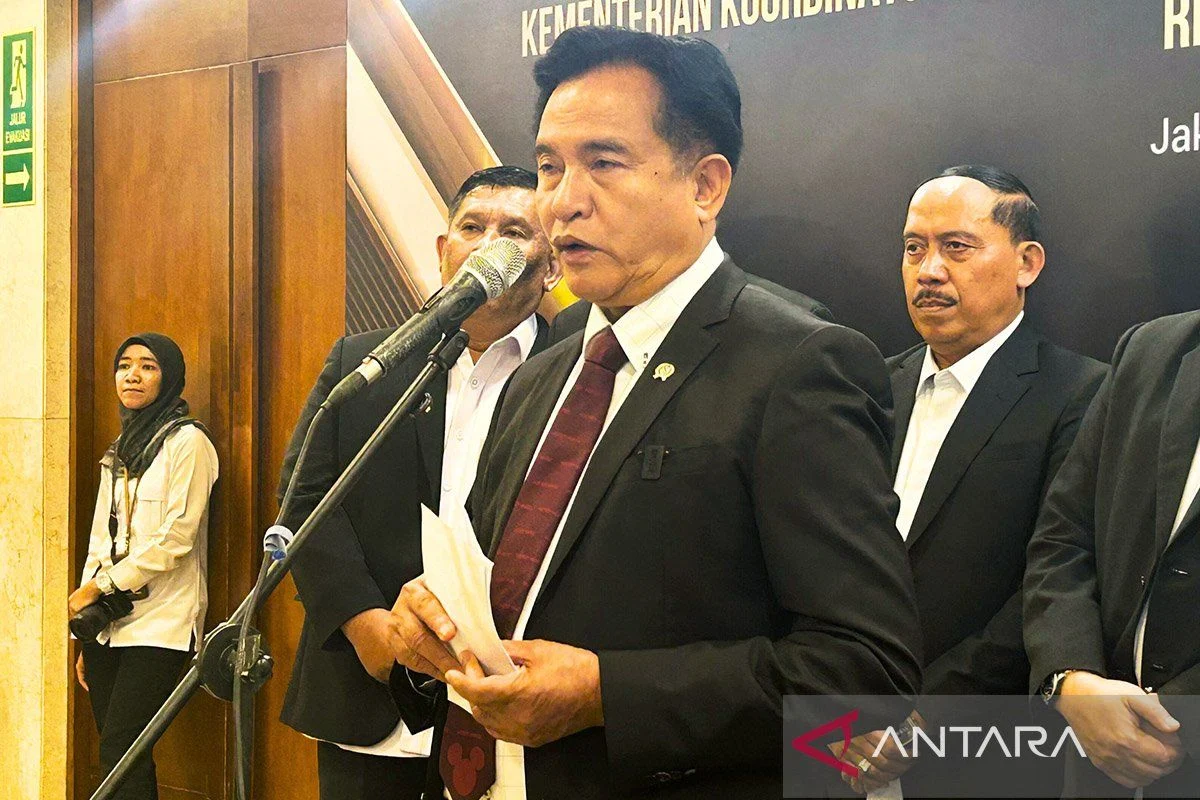 Menko Yusril Tekankan Urgensi Harmonisasi KUHP dan KUHAP di Tengah Kontroversi Kasus Andrie Yunus