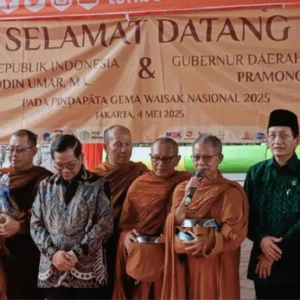 Meriahkan Gema Waisak 2570 Buddhist Era, Menag Nasaruddin Umar Tegaskan Pentingnya Cinta Kasih dalam Kehidupan Beragama