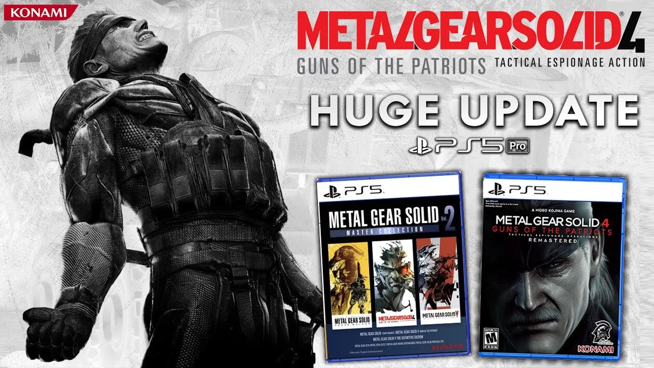 Metal Gear Solid 4 Remaster: Konami Bawa Kembali Brand Ikonik dan Humor Meta ke Konsol Modern