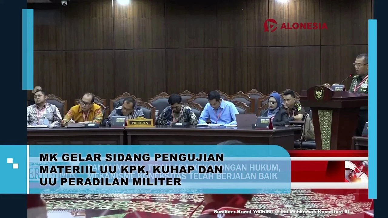 MK Dengar Keterangan Ahli 6 Pemohon Uji Materiil KUHP