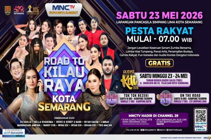 MNCTV Hadir Lebih Dekat Lewat Road To Kilau Raya Kota Semarang