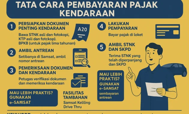 Mudahnya Bayar Pajak Kendaraan Tanpa KTP Lama: Kebijakan Sumut dan Lampung Buka Jalan Baru bagi Pemilik