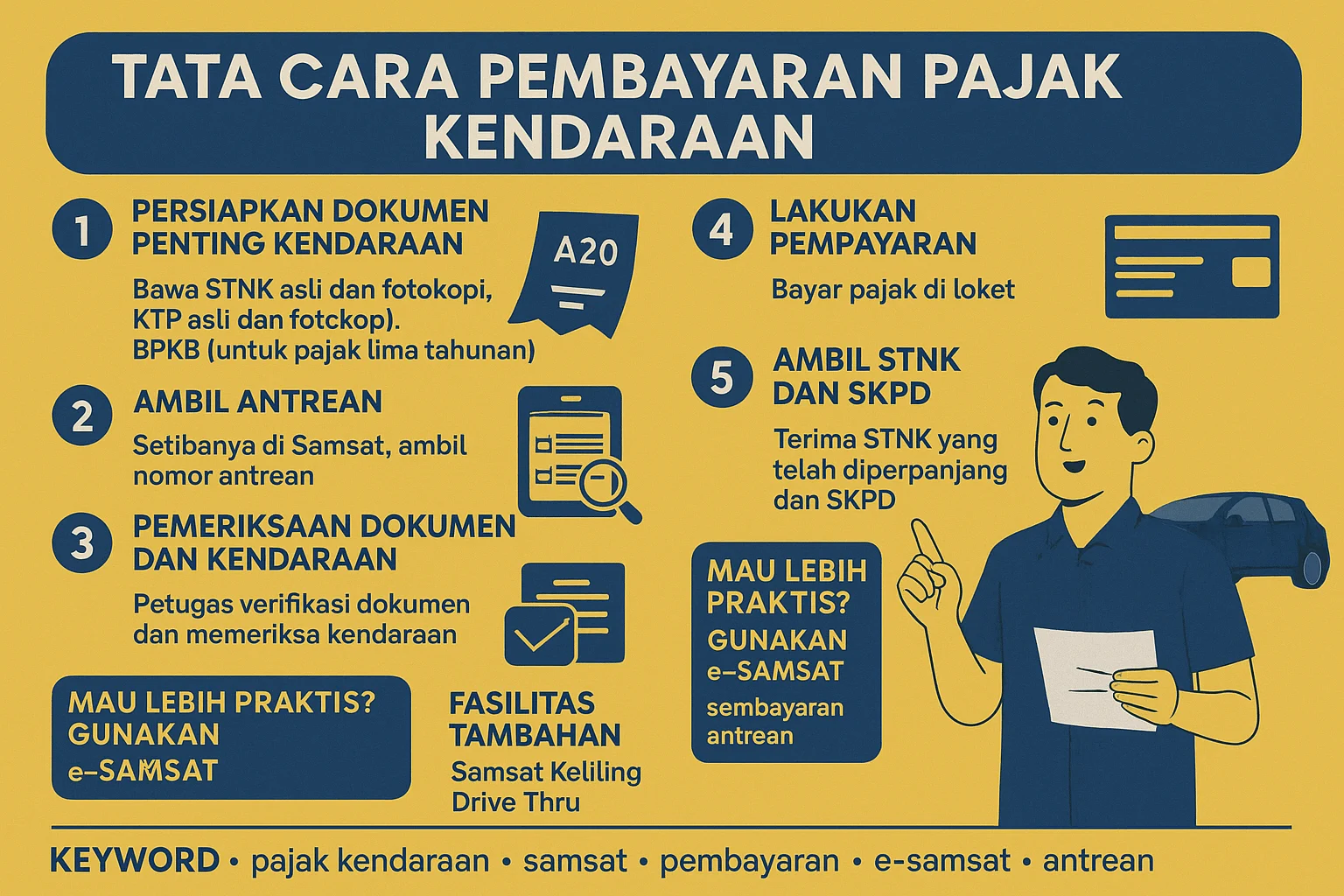 Mudahnya Bayar Pajak Kendaraan Tanpa KTP Lama: Kebijakan Sumut dan Lampung Buka Jalan Baru bagi Pemilik