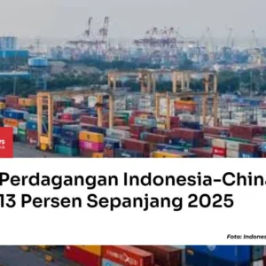 Nilai Perdagangan Indonesia-China Meningkat 16% pada Kuartal Pertama 2026
