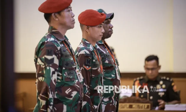 Oditur Militer Tolak Pledoi Terdakwa Kasus Kepala Cabang Bank Oditur Militer Tolak Pledoi Terdakwa Kasus Kepala Cabang Bank