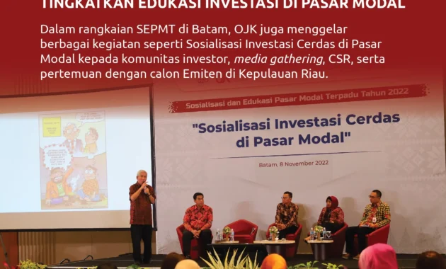 OJK Gencarkan Reformasi Pasar Modal dan Sumber Pembiayaan Alternatif untuk Tumbuhkan Ekonomi Daerah di Tengah Gejolak Global OJK Gencarkan Reformasi Pasar Modal dan Sumber Pembiayaan Alternatif untuk Tumbuhkan Ekonomi Daerah di Tengah Gejolak Global