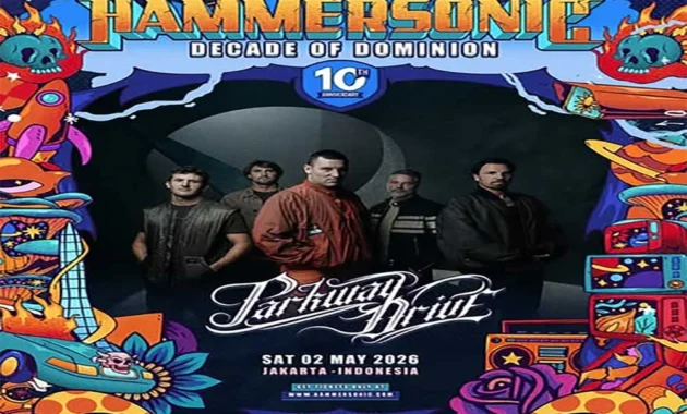Parkway Drive Tutup Hari Pertama Hammersonic Festival 2026