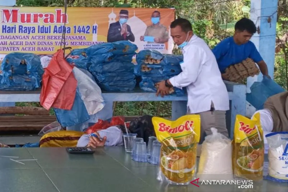 Pasar Murah Aceh Barat Sediakan Bahan Pokok Terjangkau Jelang Idul Adha