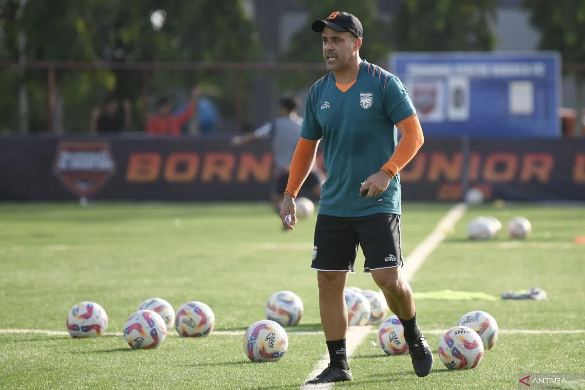 Pelatih Borneo enggan bicara soal taktik saat bersaing untuk juara