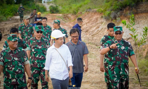 Pembangunan Yonif TP 923 Mentaya Dorong Kekuatan Keamanan dan Pertumbuhan Ekonomi di Sampit