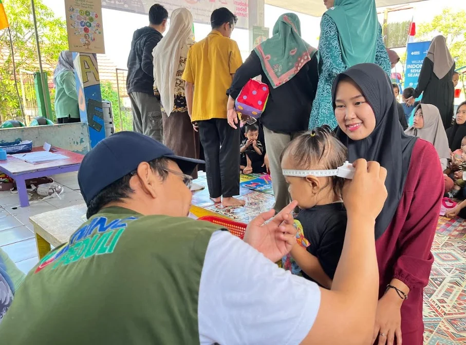 Pemeriksaan Mata Gratis di Kadudampit MNC Peduli dan RSI Assyifa Sukabumi Dinilai Sangat Membantu Warga