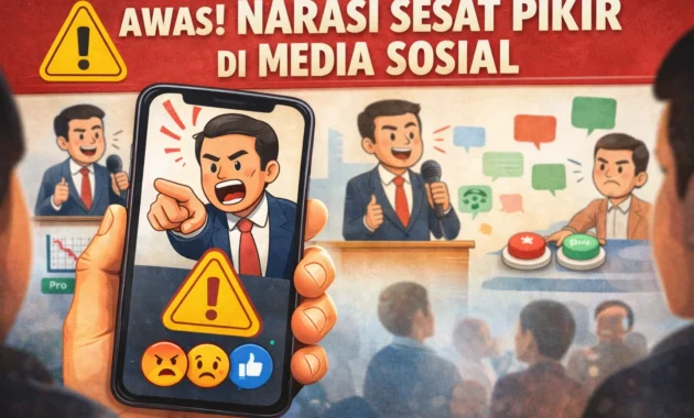 Pemerintah Perlu Menetralisir Narasi Negatif di Media Sosial Pemerintah Perlu Menetralisir Narasi Negatif di Media Sosial