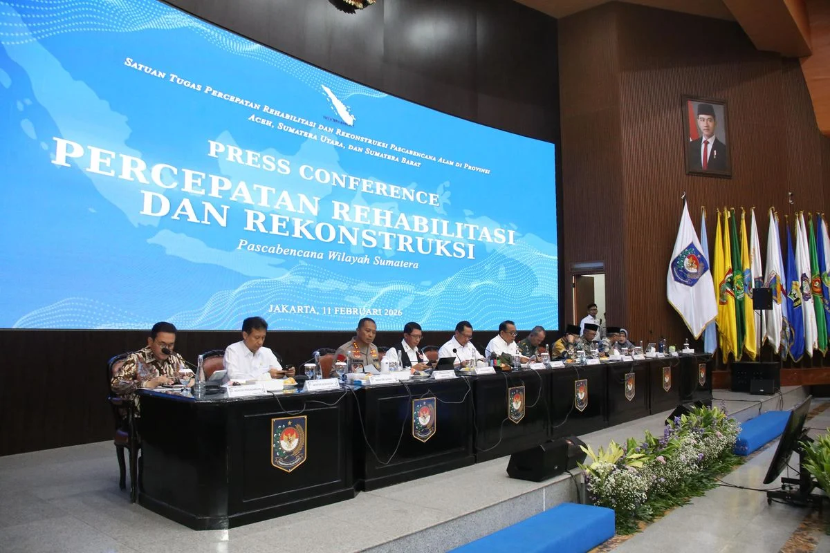 Pemulihan Pascabencana di Sumatera Masuk Tahap Rehabilitasi Permanen