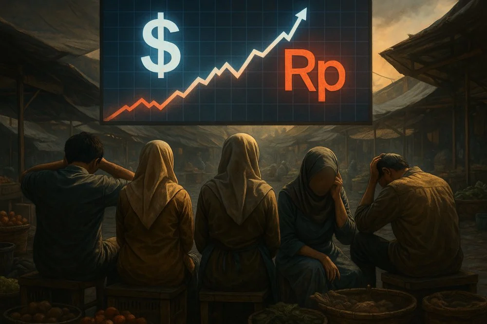 Penyebab Rupiah Melemah Bukan Faktor Internal, Ekonom Sebut Daya Beli Masyarakat Terjaga