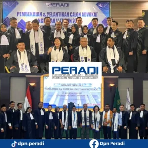 PERADI Profesional Resmi Dikukuhkan, Mengusung Standar Baru Profesi Advokat di Era Hukum Modern