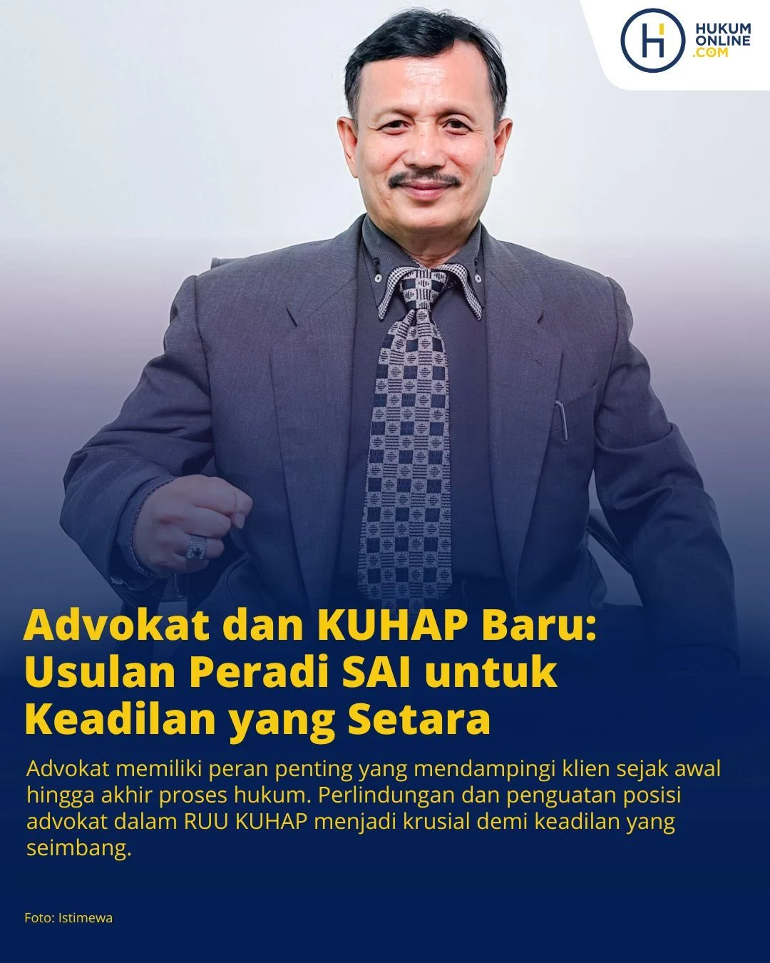 PERADI SAI Dorong Modernisasi Advokat, Siap Kawal Revisi UU Advokat