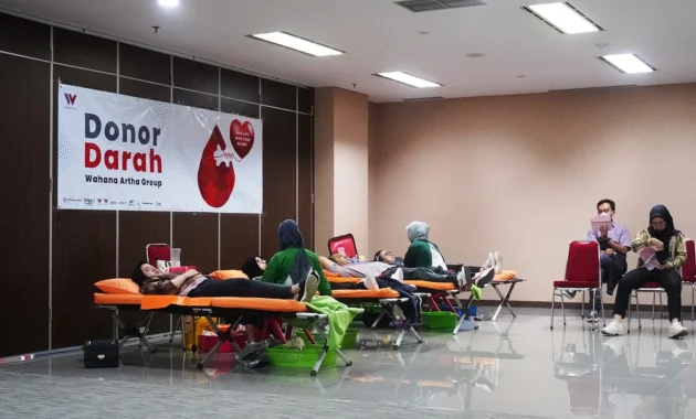 Perayaan 1 Dekade Environesia Group Gelar Aksi Donor Darah Berbagi Kehidupan