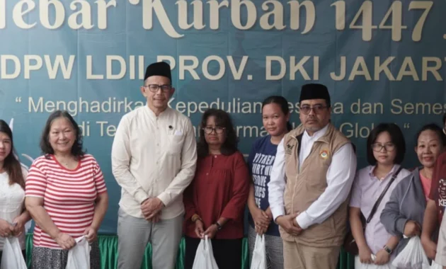 Perkuat Kepedulian Sosial, LDII Jakarta Gelar Kegiatan Tebar Kurban
