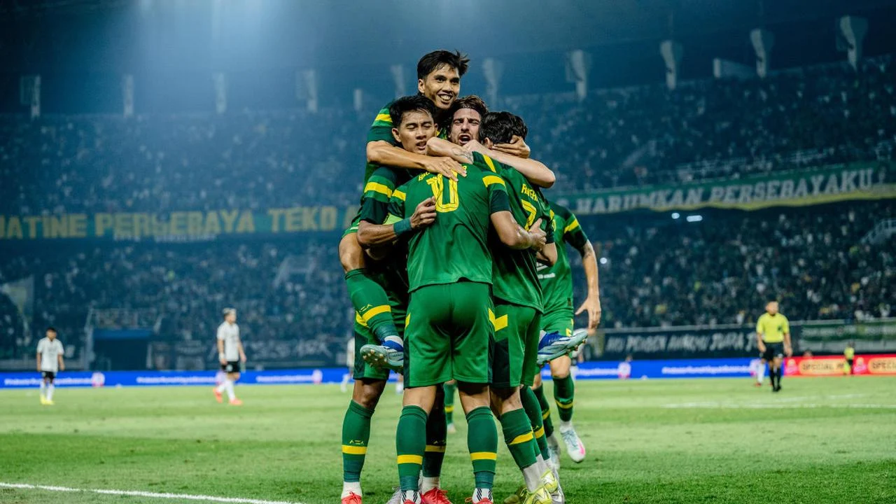 Persebaya Surabaya Tutup Musim Liga Super 2025/2026 dengan Kemenangan Telak 5-0 atas Persik Kediri