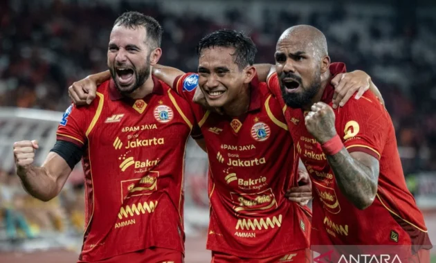 Persija Jakarta Tutup Kompetisi Liga dengan Kemenangan 3-0 atas Semen Padang