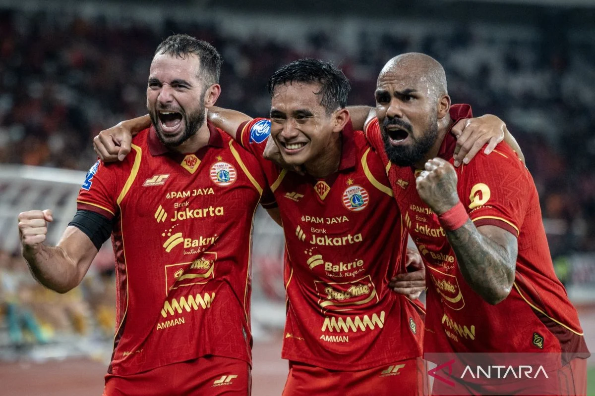 Persija Jakarta Tutup Kompetisi Liga dengan Kemenangan 3-0 atas Semen Padang