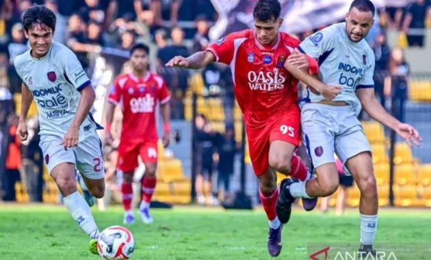 Persijap Jepara Bebas Degradasi Usai Kalahkan Persita Tangerang 3-0