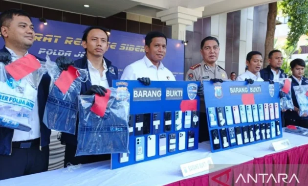Polda Jatim Bongkar Jaringan Penipuan Penjualan Mobil Daring Nasional