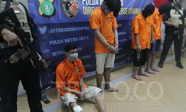 Polda Metro Jaya Tangkap 4 Begal, Aksi Mereka Tercatat 190 Kali di Jakarta