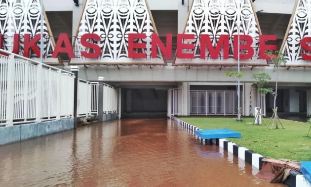 Polda Papua Selidiki Penyebab Kerusuhan di Stadion Lukas Enembe
