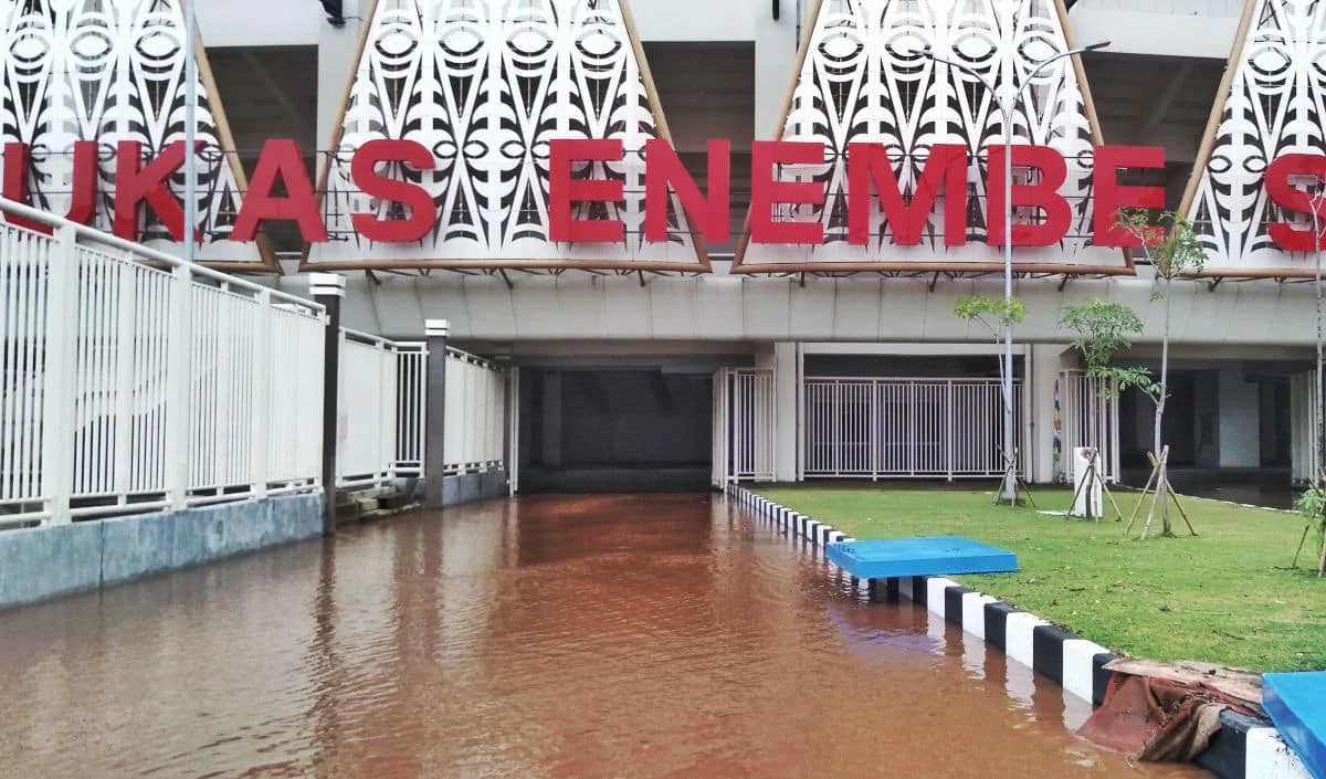 Polda Papua Selidiki Penyebab Kerusuhan di Stadion Lukas Enembe