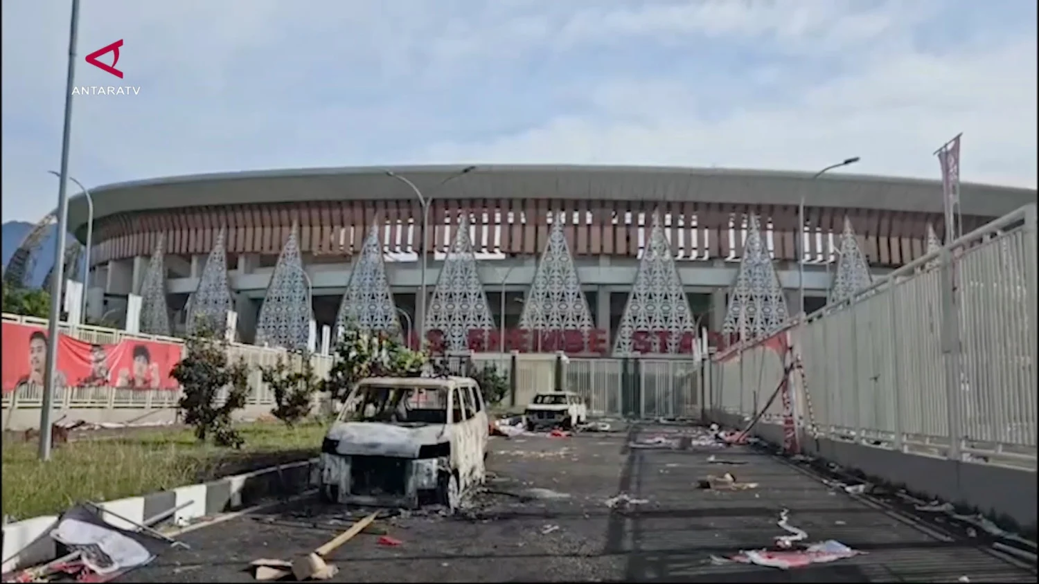 Polda Papua Tetapkan 17 Tersangka Kericuhan di Stadion Lukas Enembe