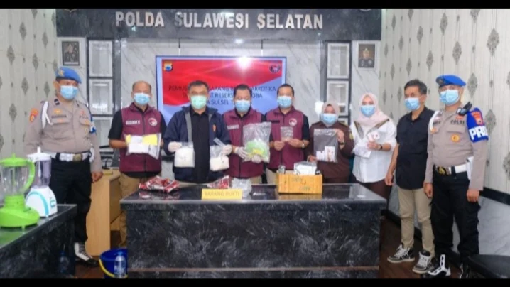Polda Sumsel Musnahkan Narkotika Senilai Rp2,85 Miliar