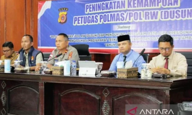 Polres Aceh Barat Libatkan Polisi RW Cegah Tambang Ilegal Polres Aceh Barat Libatkan Polisi RW Cegah Tambang Ilegal
