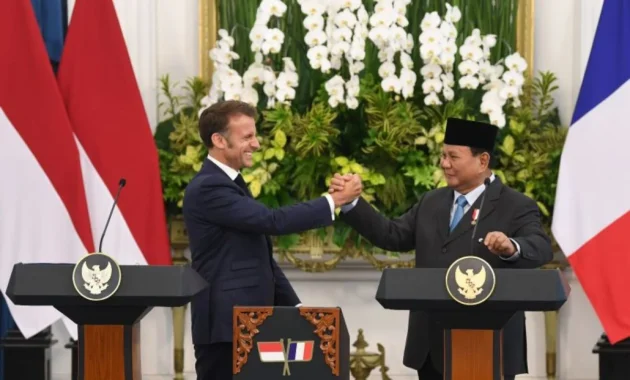 Prabowo dan Macron Bahas Perjanjian Ekonomi serta Kerjasama Pendidikan Prabowo dan Macron Bahas Perjanjian Ekonomi serta Kerjasama Pendidikan